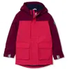 Lands' End Babies'  Kids Squall Waterproof Insulated Winter Parka In Red