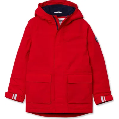 Lands' End Babies'  Kids Squall Waterproof Insulated Winter Parka In Red