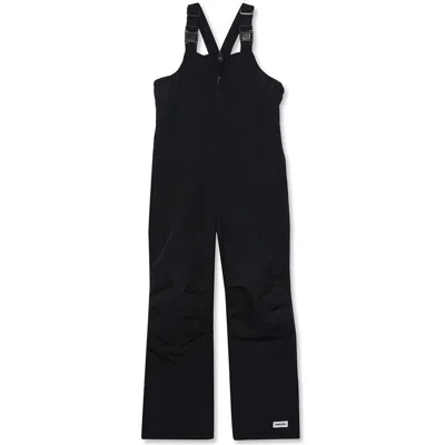 Lands' End Babies'  Kids Squall Waterproof Iron Knee Bib Snow Pants In Black