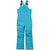 Lands' End Babies'  Kids Squall Waterproof Iron Knee Bib Snow Pants In Blue