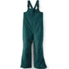 Lands' End Kids Squall Waterproof Iron Knee Bib Snow Pants In Dark Teal