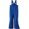 Lands' End Kids Squall Waterproof Iron Knee Bib Snow Pants In Nautical Blue