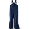Lands' End Kids Squall Waterproof Iron Knee Bib Snow Pants In Navy