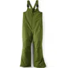 Lands' End Kids Squall Waterproof Iron Knee Bib Snow Pants In Olive