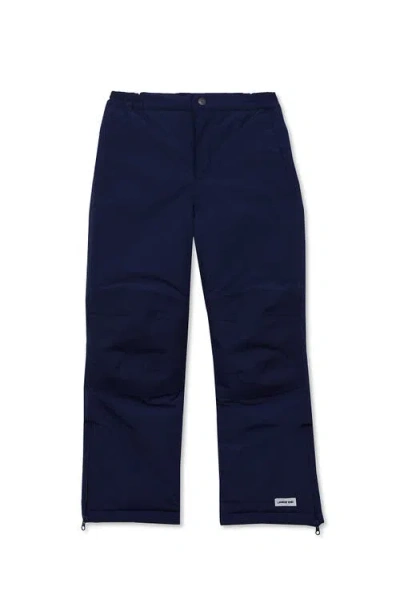 Lands' End Kids Squall Waterproof Iron Knee Winter Snow Pants In Blue