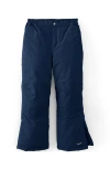 Lands' End Kids Squall Waterproof Iron Knee Winter Snow Pants In Navy