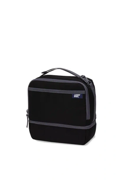 Lands' End Kids Techpack Lunch Box In Black