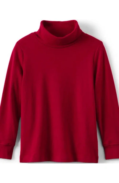 Lands' End Kids Turtleneck In Red