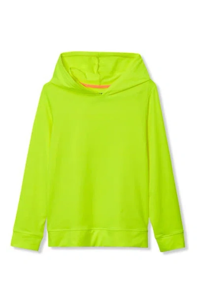 Lands' End Kids Upf 50 Sun Protection Hoodie In Green