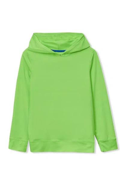 Lands' End Kids Upf 50 Sun Protection Hoodie In Green