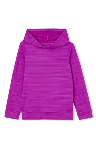 Lands' End Kids Upf 50 Sun Protection Hoodie In Neon Purple
