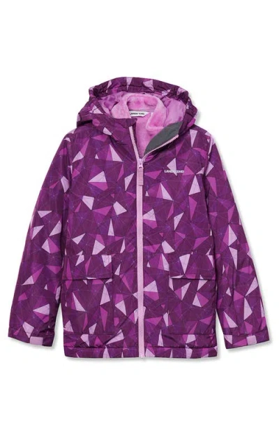 Lands' End Kids Water Resistant Insulated 3 In Multi