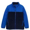 Lands' End Kids Water Resistant Mixed Media Insulated Jacket In Multi