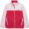Lands' End Kids Water Resistant Mixed Media Insulated Jacket In Orange