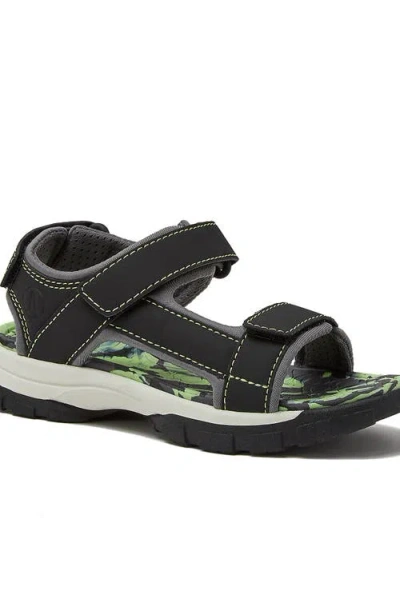 Lands' End Kids Water Sandals In Black
