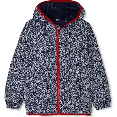 Lands' End Kids Waterproof Rain Jacket In Black