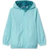 Lands' End Kids Waterproof Rain Jacket In Blue