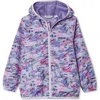 Lands' End Kids Waterproof Rain Jacket In Purple