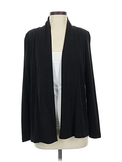 Pre-owned Lands' End Kimono In Black