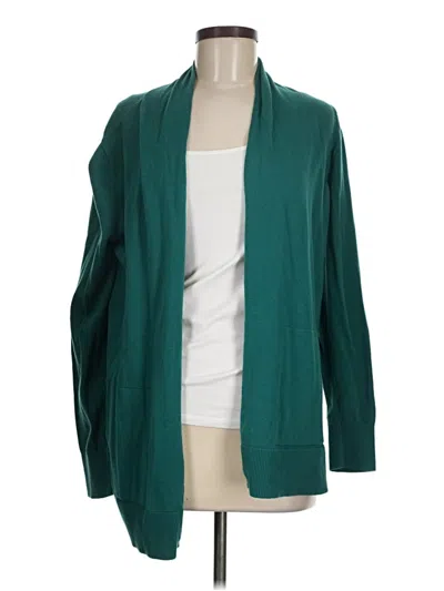 Pre-owned Lands' End Kimono In Blue