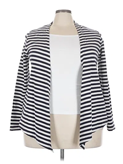 Pre-owned Lands' End Kimono In Blue
