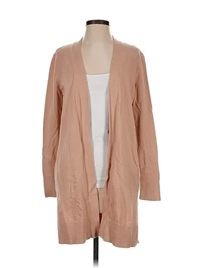 Pre-owned Lands' End Kimono In Tan