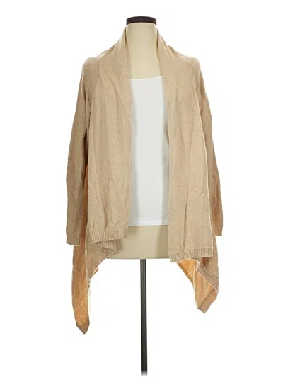 Pre-owned Lands' End Kimono In Tan