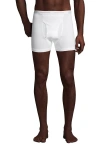 Lands' End Knit Boxer Brief Mixed 3 Pack In White