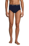 Lands' End Knit Briefs 3 Pack In Deep Sea Navy