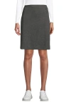 Lands' End Knit Skort In Gray