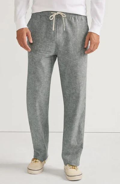 Lands' End Knockabout Relaxed Deck Pants In Vintage Pine Green