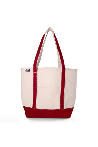 Lands' End Large Travel Cooler Tote Bag In White