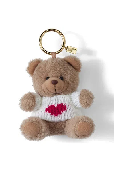 Lands' End Le Bearbear Bag Charm In Brown