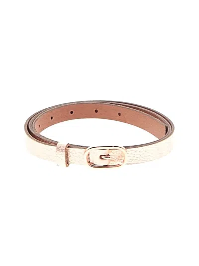 Pre-owned Lands' End Kids'  Leather Belt In Brown