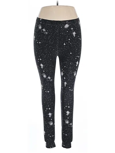 Pre-owned Lands' End Leggings In Black