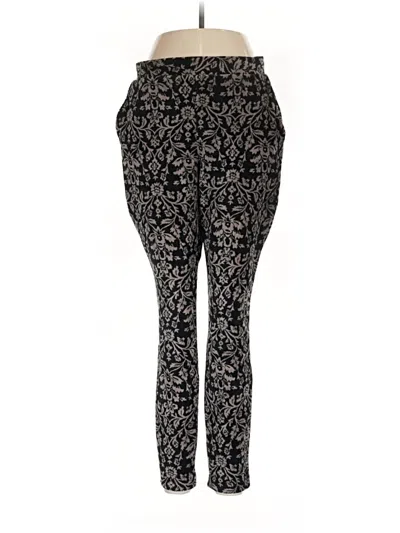 Pre-owned Lands' End Leggings In Black