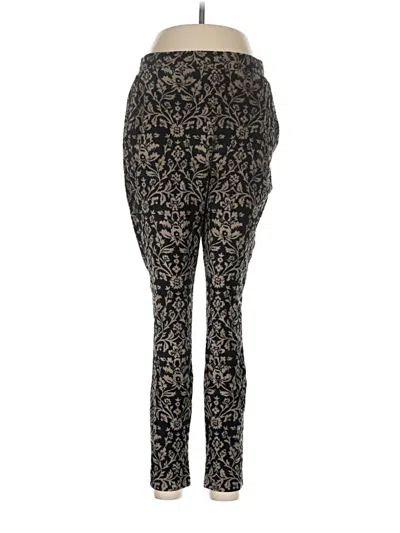 Pre-owned Lands' End Leggings In Black