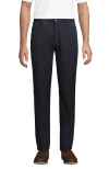 Lands' End Lightweight Relaxed Tapered Pants In Slate Blue