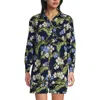Lands' End Linen Oversized Button Front Shirt