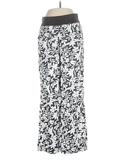 Pre-owned Lands' End Linen Pants In Silver