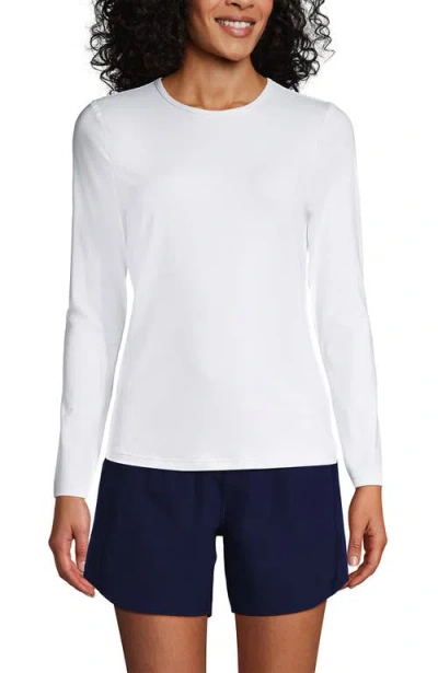 LANDS' END LANDS' END LONG SLEEVE RELAXED UPF 50 RASH GUARD