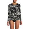 Lands' End Long Sleeve Relaxed Upf 50 Rash Guard
