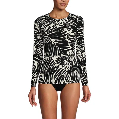 Lands' End Long Sleeve Relaxed Upf 50 Rash Guard