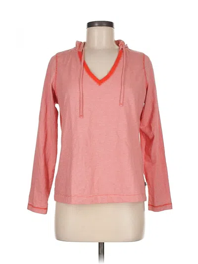 Pre-owned Lands' End Long Sleeve T-shirt In Pink