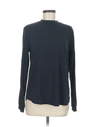 Pre-owned Lands' End Long Sleeve T-shirt In Blue