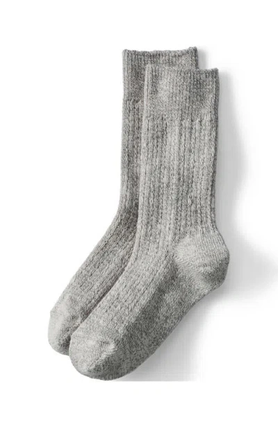 LANDS' END LANDS' END MARL CREW CAMP SOCKS