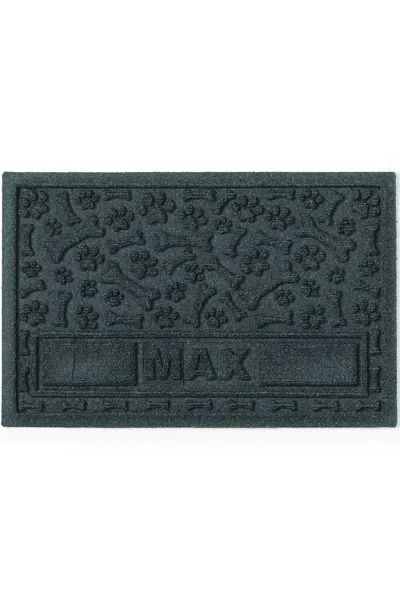 Lands' End Matterly Waterhog Dog Mat Paws In Green