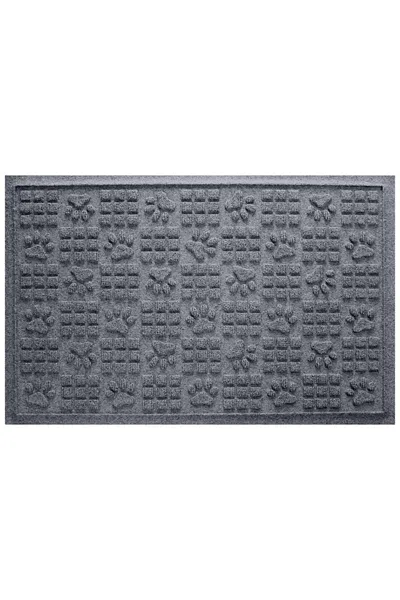 Lands' End Matterly Waterhog Dog Mat Paws In Blue