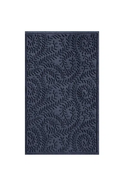 Lands' End Matterly Waterhog Doormat Boxwood In Blue
