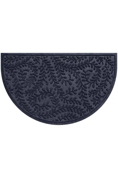 Lands' End Matterly Waterhog Doormat Boxwood In Blue